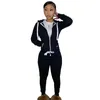 Kvinnors spårningsdräkter 2021 Kvinnor Plush Sweater Designer Sports Joggers Tvådelade byxor Set Hoodies Drawstring Zip Outfits