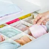 Cassetti portaoggetti Cassetto per uso domestico Scatola per scomparti Armadio Reggiseno in plastica Combinazione libera Vestiti Custodia per organizer Prodotti