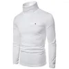 Men's T Shirts Men Shirt Solid Color Slim Plush Wear Resistant Base For Daily