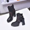 Super Mini Boots Louisity Fashion Женщины декоративные плоские каблуки Зимняя толстая подошва кожаная теплая шерстяная шерстя