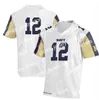 NEW American Wear Custom Fly Navy Midshipmen Football Jersey NCAA College 25 Tazh Maloy 20 C