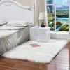 Cross-border imitation wool carpet bedside mats household plush bay window mat living room sofa coffee table carpet