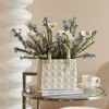 s NEW Nordic Resin Women Flowers Luxury Brand Bag Handbag Vase Flower Pot Ornaments Office Living Room Home Decor 1022