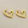 Dangle Earrings LONDANY Heart-shaped Diamond-encrusted Fashion Women's Love