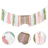 Party Decoration Birthday First Decorations Banner Banners 1Stbaby Girl Chair Highchair High Shower Boys Girls Boy Props Po