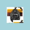 Andere Wohnkultur Natürliche Obsidian-Halskette Shi Dari Buddha-Anhänger Frosted Zodiac Sheep Monkey Dieser Buddhas Patron Drop Delivery 202 Dhr1G