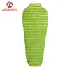 Sacchi a pelo AEGISMAX Outdoor Camping Ultralight 95% Down Mummy Tre stagioni 221021