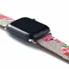 G designer Strap Watchbands 38mm 40mm 41mm 42mm 44mm 45mm iwatch 7 6 5 4 3 2 bands Leather bee snake flower Bracelet Fashion Stripes