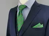 Kolorowe unikalne męskie krawat krawat kieszonkowy kwadratowy czerwony niebieski paski Paisley prezenty dla mężczyzn Slim wąskie 236 "Boże Narodzenie J220816