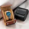 Watch Boxes Storage Box 2 Colors Display Case Compact Size Men Women With Removable Pillow Decorative