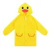 Chubasqueros impermeables para niños, diseño de dibujos animados, ropa impermeable de verano para bebés, Ponchon de 90-130cm de longitud