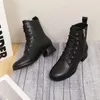 Super Mini Boots Louisity Fashion Женщины декоративные плоские каблуки Зимняя толстая подошва кожаная теплая шерстяная шерстяная высокая каблука снег viutonity 01--011