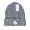 Новые дизайнерские модные шляпы шляпы мужские и женские модели Bonnet Winter Beanie вязаная шерстяная шляпа плюс бархатная крышка черепа с толстыми шляпами m-6