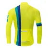 Racingjackor 2022 Brasilien cykeltr￶ja l￥ng￤rmad vinterfleeceno fleece kl￤der reflekterande dragkedja 4 ficka