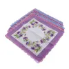 15x Women Handkerchiefs 100 Cotton Mixed Floral Handkerchiefs J220816