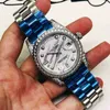 SUPERCLONE Datejust DATE c 사파이어 디자이너 시계 자동 기계 고급 남성 기계식 로그 사각형 전체 Rz1540 제네바 남성용 손목 시계