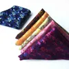 2525cm Men Suits Silk Pocket Square Handkerchiefs para Lenços xadrez de moda de casamento Mens Pocket Towel Christmas Gift J220816