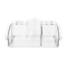 Jewelry Pouches High Quality Multi-function Box Transparent Acrylic Cosmetic Organizer Case Storage Makeup