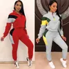 Women's Tracksuits Autumn Tracksuit Casual Two Piece Set Top and Pants Fall Plus Size Sweat Suit Sport 2 Matching Outfit