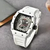 3-pinowy kwarcowy zegarek Transparent Bezel Automatyczny zegarek Męski projektant Męski Wodoodporny nadgarstek Wodoodporne RELOJ HOMBRE KIS175W