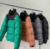 Hombres Abajo Parkas Hombres Moda Diseñador de lujo Marca Chaqueta Hombre ggity Epaulettes cinta dividida conjunta Invierno Cálido Chaquetas de algodón Al aire libre a prueba de viento 1G1C