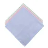 5 Piece Cotton Handkerchiefs Small Tissues Pink zYellow sGreen zabBlue J220816