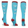 Men's Socks 6PCS 3 Pairs Unisex Sick Compression Stockings Cycling Fit For Women & Men Sport Nylon Running