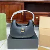 Bolsos cruzados de diseñador Bolso de mujer Monedero Moda Cuero genuino Un hombro Tote Tamaño 24 cm