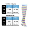 Men's Socks 6PCS 3 Pairs Unisex Sick Compression Stockings Cycling Fit For Women & Men Sport Nylon Running