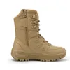 Botas Otoño Invierno Hombres Calidad militar Especial Táctico Desierto Combate Tobillo Bota Ejército Zapatos de trabajo Cuero Nieve 221022