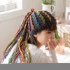 Beanie/Skull Caps Funny wig hat women's hand-woven wool autumn winter personality hip-hop style ethnic cotton dirty braid tassel T221020