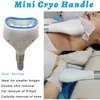 5 Cryo HANDLAR CRYOLIPOLYS FAT FRESING SLAMN MULTIFUNCTIONAL Beauty Machine Cellulite Borttagning Icke-invasivt vertikalt instrument