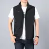 Hommes gilets hommes été sans manches gilet manteau printemps automne décontracté voyages extérieur mince gilet vestes hommes hauts