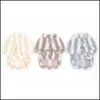 Vêtements Pour Chiens Animaux De Compagnie Vêtements Pour Chiens Coton Veet Vêtements Automne Beaux Chiens Stripe Vêtements Chauds Petit Pull Lapin Pièces Gilet Doux 8 1Gl Dhcld