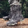 GAI Stivali Impermeabili da Uomo Tattici Militari Deserto Trekking Camouflage Scarpe da Lavoro di Moda da Uomo di Alta Top 221022