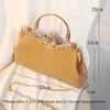 女性バッグダイヤモンドクラッチ財布結婚式の高級デザイナーハンドバッグゴールドシルバーイブニングバッグ絶妙な女性チェーンショルダーSAC X683H
