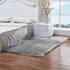 Cross-border imitation wool carpet bedside mats household plush bay window mat living room sofa coffee table carpet