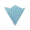 2525 CM Brand New Men Linen Cotton Pocket Square Dot Handkerchief Breast Towel Prom Wedding Party Suit Handkerchiefs Gift J220816