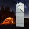 침낭 Pacoone 봉투 후드 면화 야외 야외 캠핑 따뜻한 물비 텐트 텐트 스 플린트 새로운 T221022