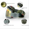 Kayak Goggles Açık Rüzgar Geçirmez Gözlük Kayak Toz Proof Erkekler Off-Road Motosiklet Anti-Riot CS Bultroof Taktik Goggs L221022