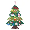 Christmas Decorations 1pc Meaningful Felt Adornment Xmas Advent Pendant Home DIY Wall