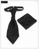 Linbaiway Men Wedding Tie HantkiefセットAscot Self Tie Das Gentleman PolyesterDas Custom J220816