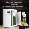 زيوت أساسية نشرات رائحة رائحة العطور الذكية Hine Hine Essental Oil Diffuser إعداد توقيت لمكتب EL Home مع زجاجة 160 مل DHXNF