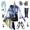 Costumes de anime Genshin Impact cosplay Eula Sticks Cold Shoes Wig Halloween Party Game Suit de traje Bodysuit J220915