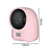 Home Heaters Mini Electric Air Powerful Warm Blower Fast Fan USB Desk For Student Dormitory Office 221022