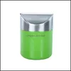 Poubelles Colorf Poubelles En Acier Inoxydable Miniature Table Top Trash Creative Portable Drop Delivery 2022 Maison Jardin Housekee Orga Dhwfn