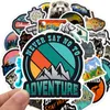 50st Style Outdoor Landscape Stickers Estetiska Kalifornien dekaler klistermärke till DIY bagage bärbar dator cykel skateboard telefon bil tz-az064