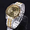 Wristwatches Tags Luxury Men Watch Men Gold Watch Stainls Steel Quartz Watch Orologio Uomo Moda Hombre 2022 Gift Geneva8LH4