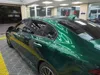 Glossy Metallic Hunter Green Vinyl Wrap Adhesive Sticker Film Metal Agate Green Car Wapping Roll Foil Air Release