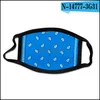 Designer maskerar barn adts 3d utskrift ansiktsmask bandanna mode barn masker dubbel lager cashewnötter mascarilla tvättbar ansiktsmask dhei3